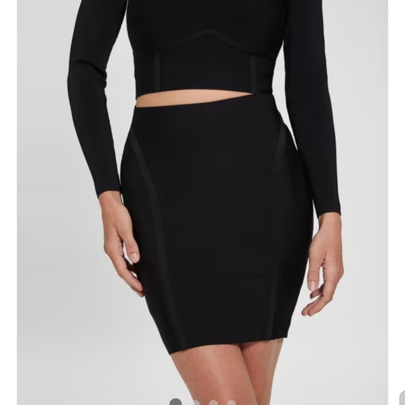 GUESS mirage bandage pencil skirt size large - Picture 4 of 10